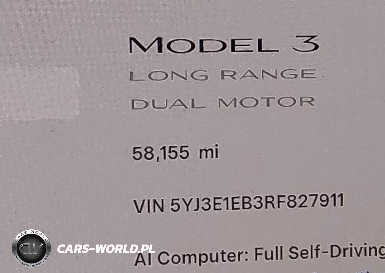 2024 Tesla Model 3 Long Range Dual Motor All-Wheel Drive VIN:5YJ3E1EB3RF827911 - 15