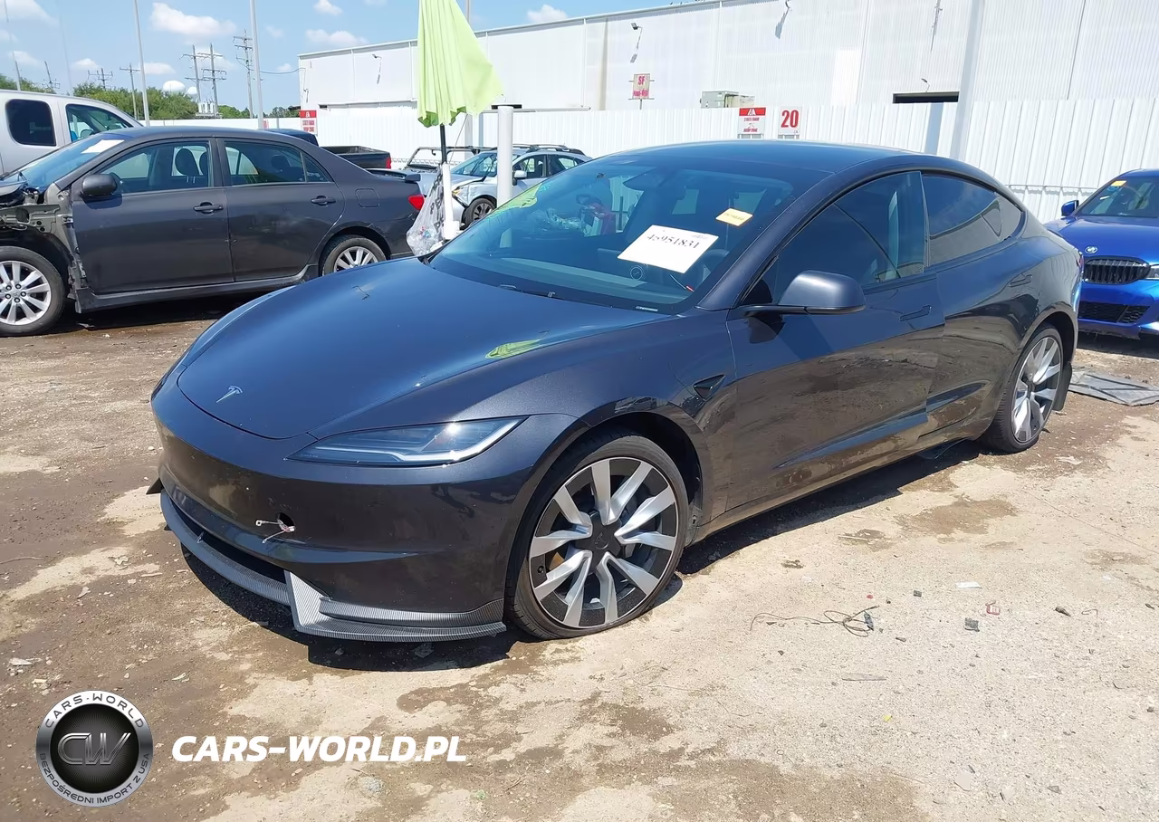 2024 Tesla Model 3 Long Range Dual Motor All-Wheel Drive VIN:5YJ3E1EB3RF827911 - 2