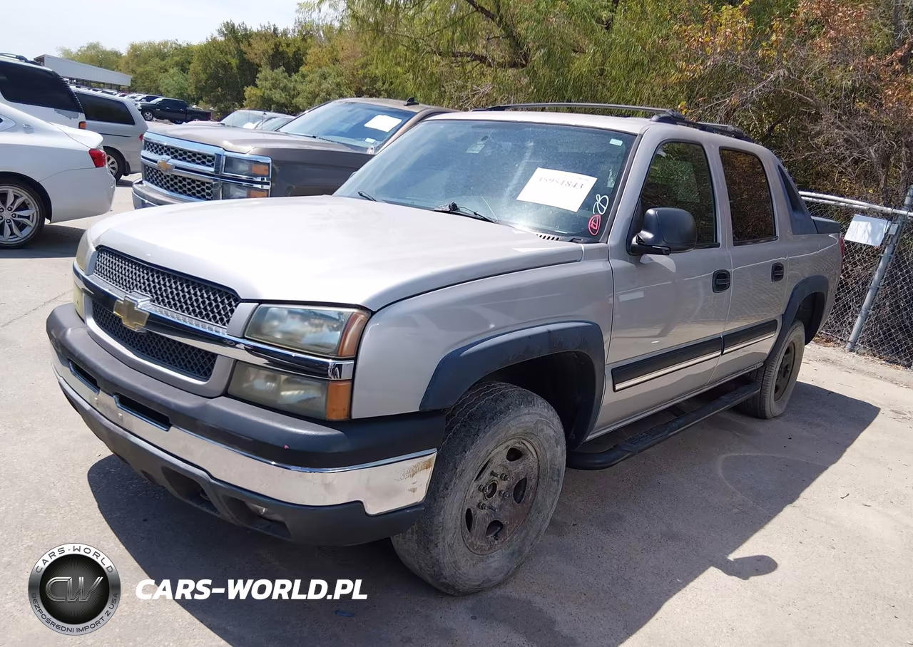 2004 Chevrolet Avalanche 1500 VIN:3GNEC12T84G236673 - 2