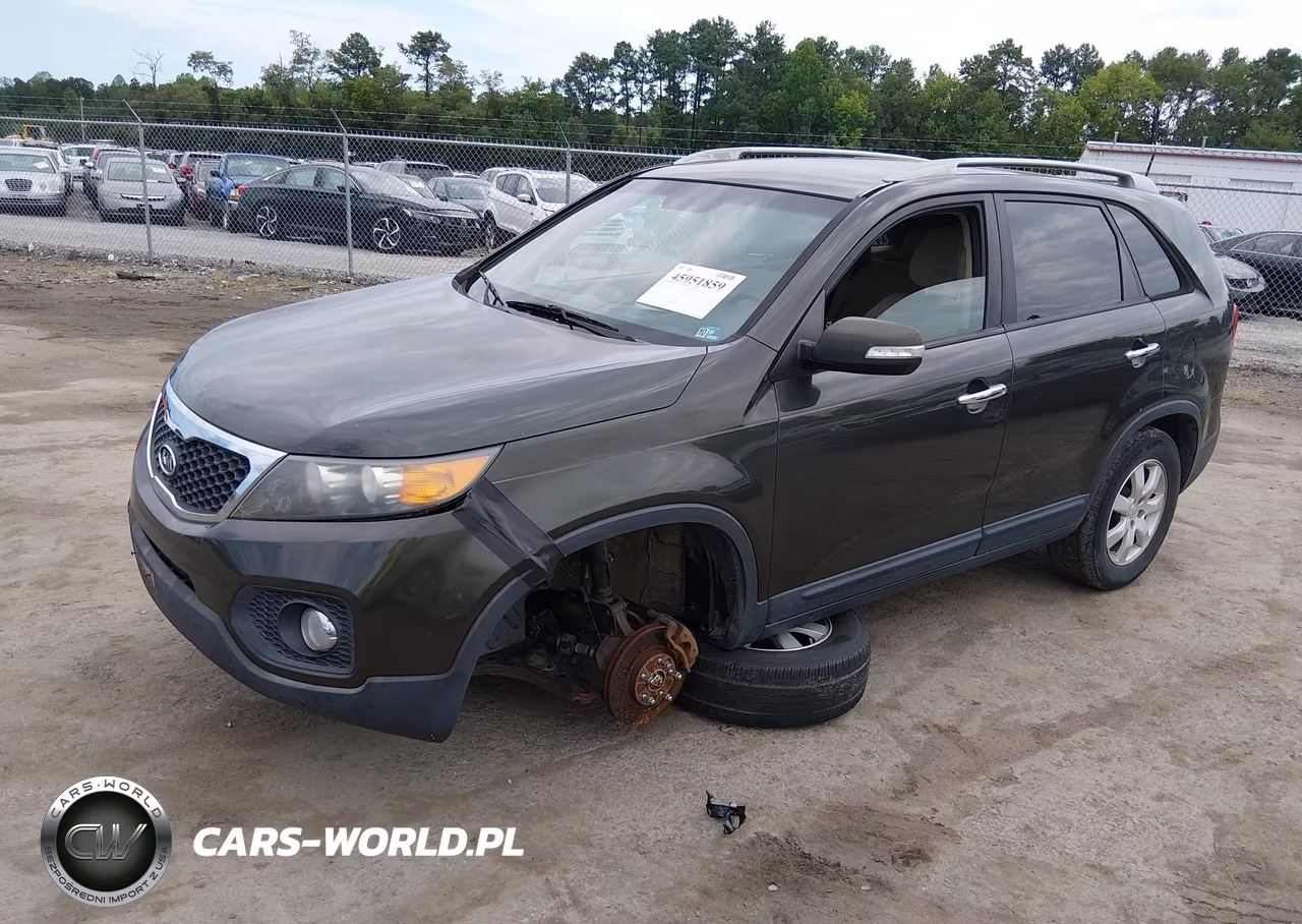 2011 Kia Sorento Lx VIN:5XYKT3A1XBG112522 - 2