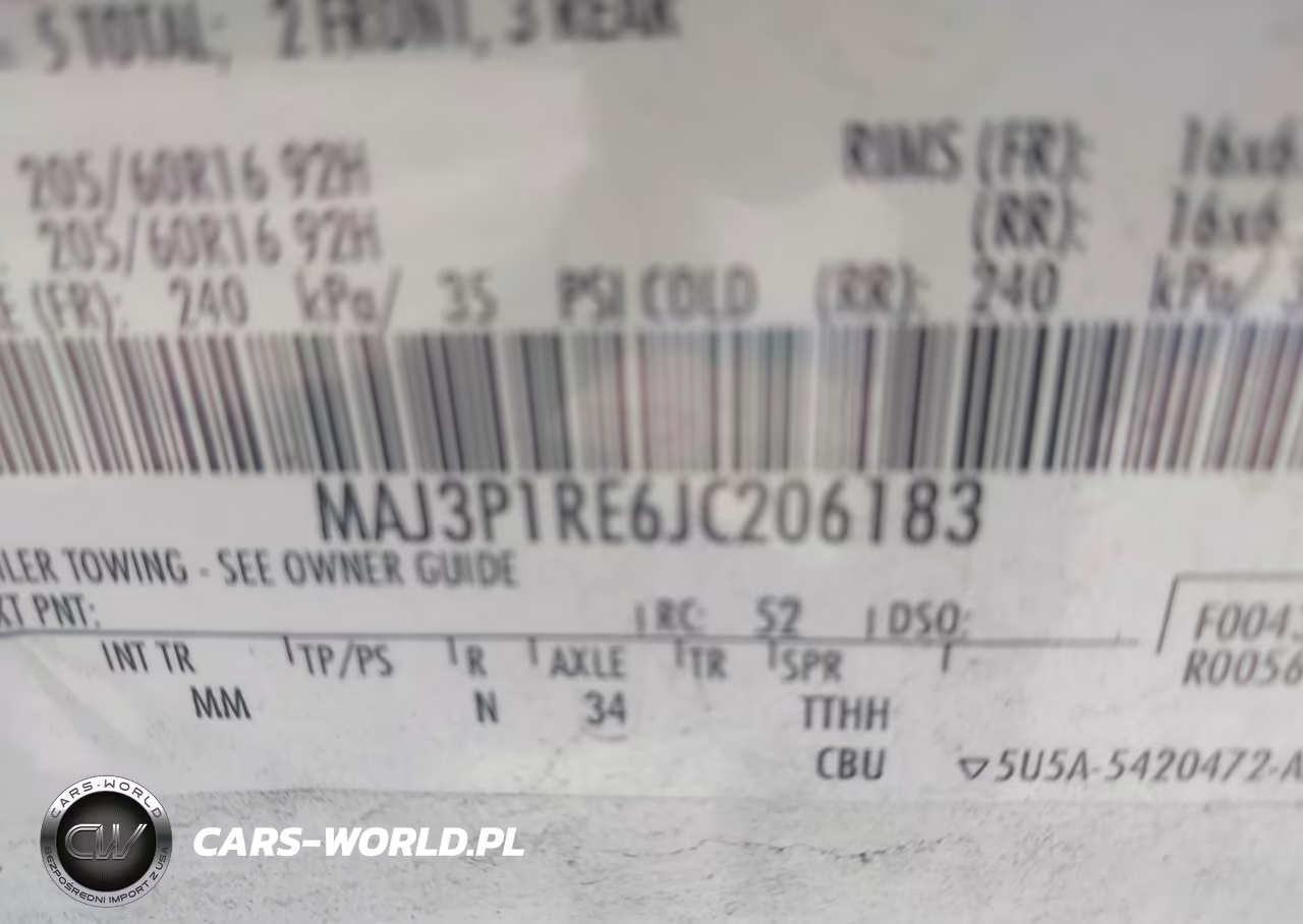 2018 Ford Ecosport S VIN:MAJ3P1RE6JC206183 - 9