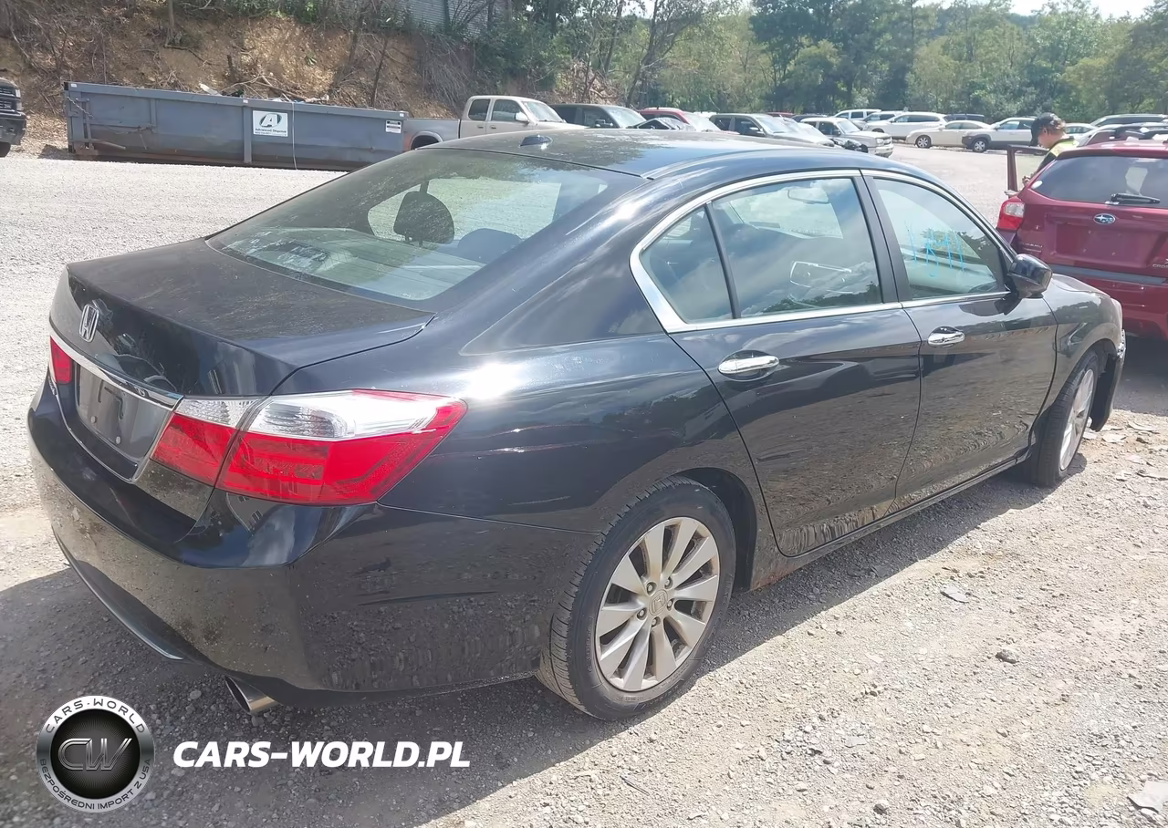 2014 Honda Accord Ex-L VIN:1HGCR2F8XEA015667 - 4