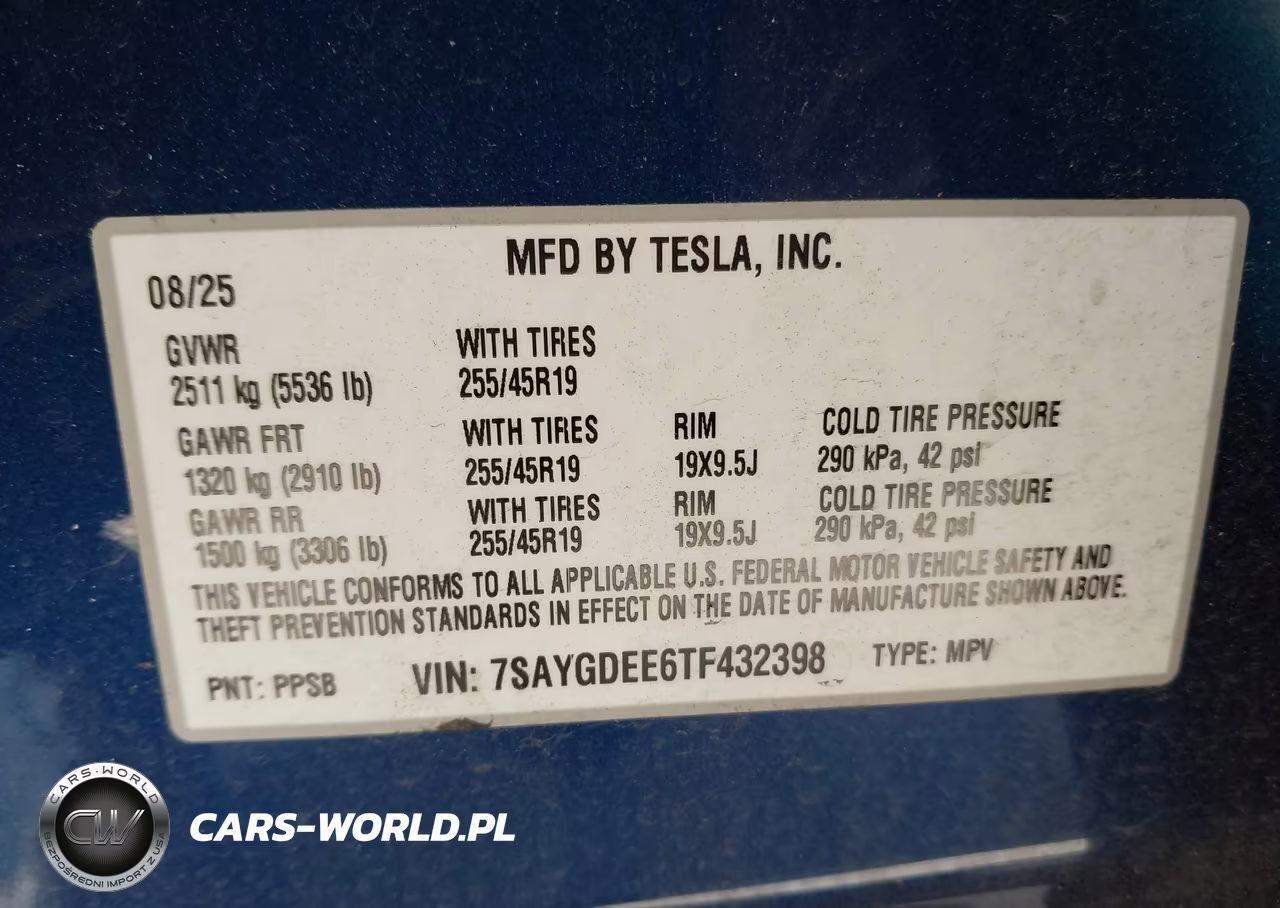 2026 Tesla Model Y All-Wheel Drive-Long Range Launch Series-Premium All-Wheel Drive VIN:7SAYGDEE6TF432398 - 9