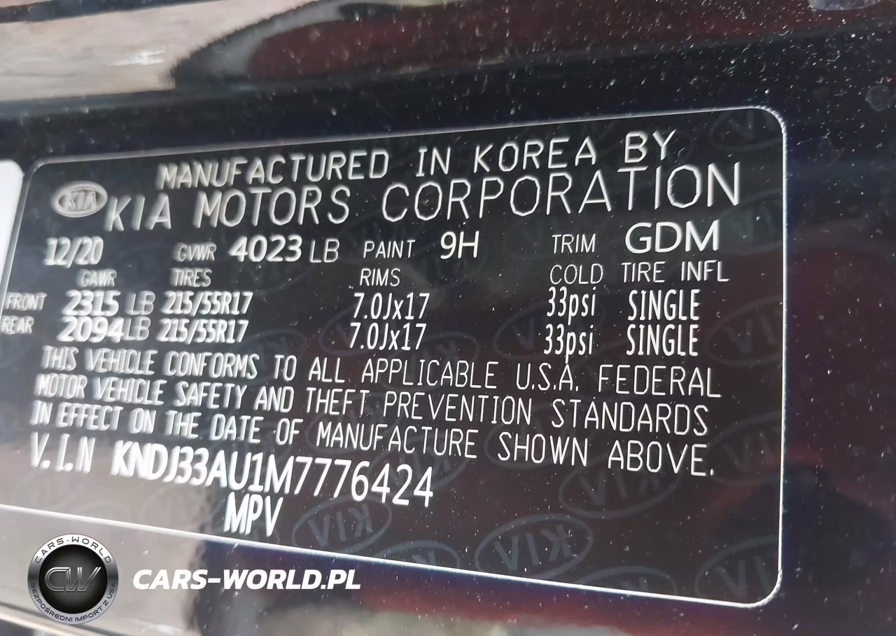 2021 Kia Soul Ex VIN:KNDJ33AU1M7776424 - 9