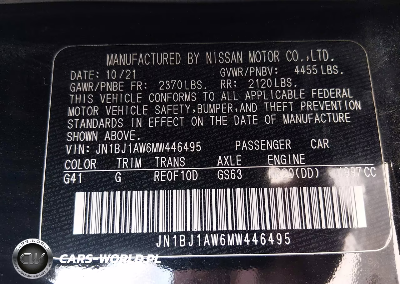 2021 Nissan Rogue Sport S Awd Xtronic Cvt VIN:JN1BJ1AW6MW446495 - 9