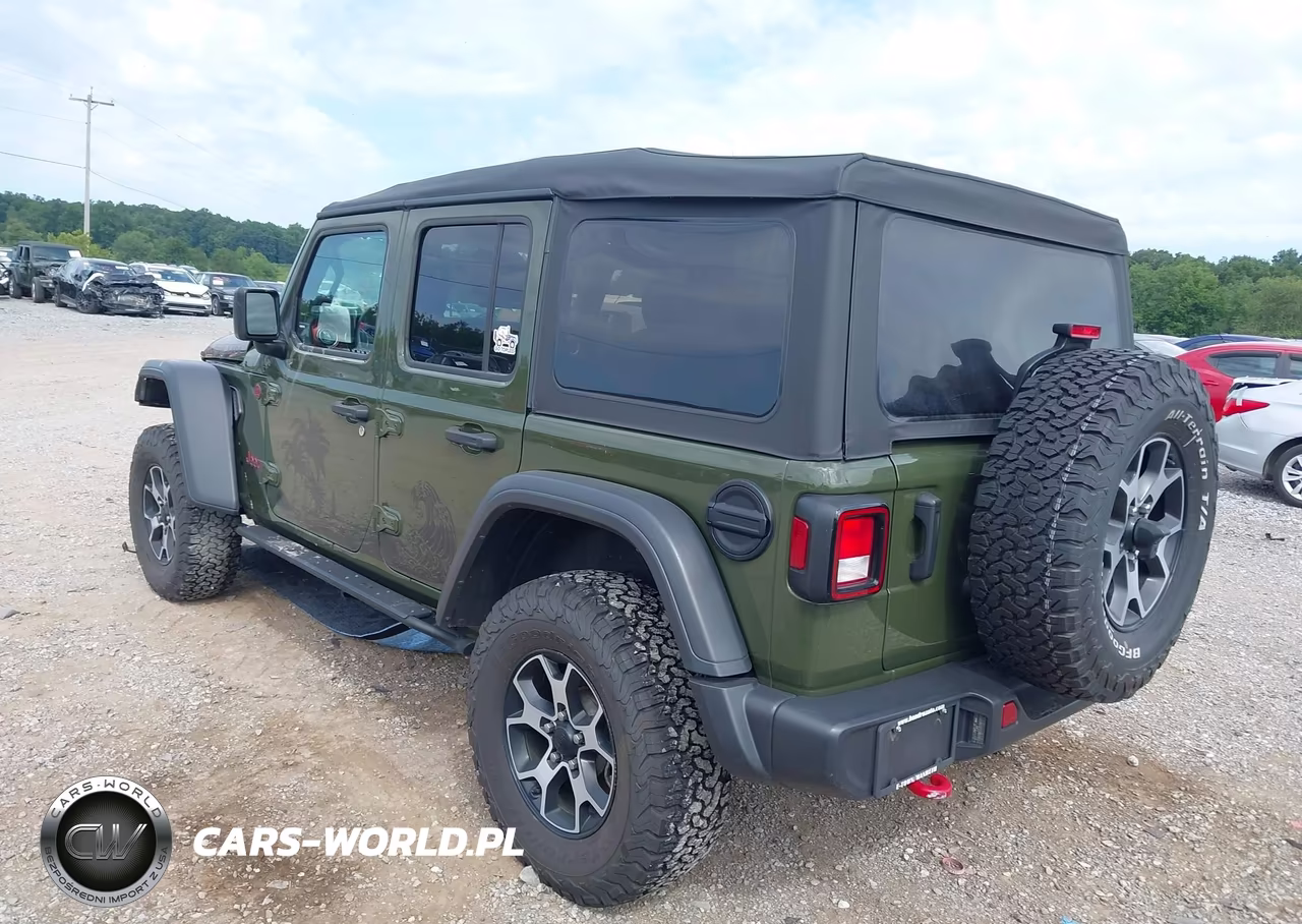 2021 Jeep Wrangler Unlimited Rubicon 4X4 VIN:1C4HJXFN2MW632352 - 3