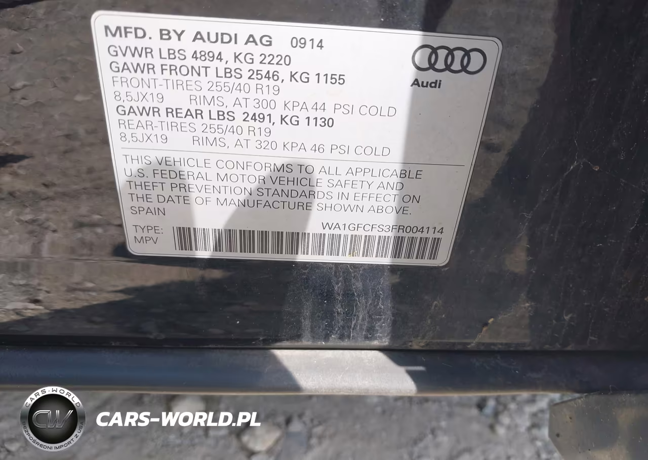 2015 Audi Q3 2.0T Premium Plus VIN:WA1GFCFS3FR004114 - 9