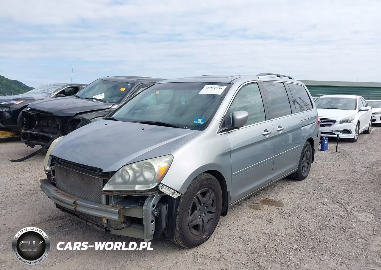 2007 Honda Odyssey Ex-L VIN:5FNRL38627B084536 - 2