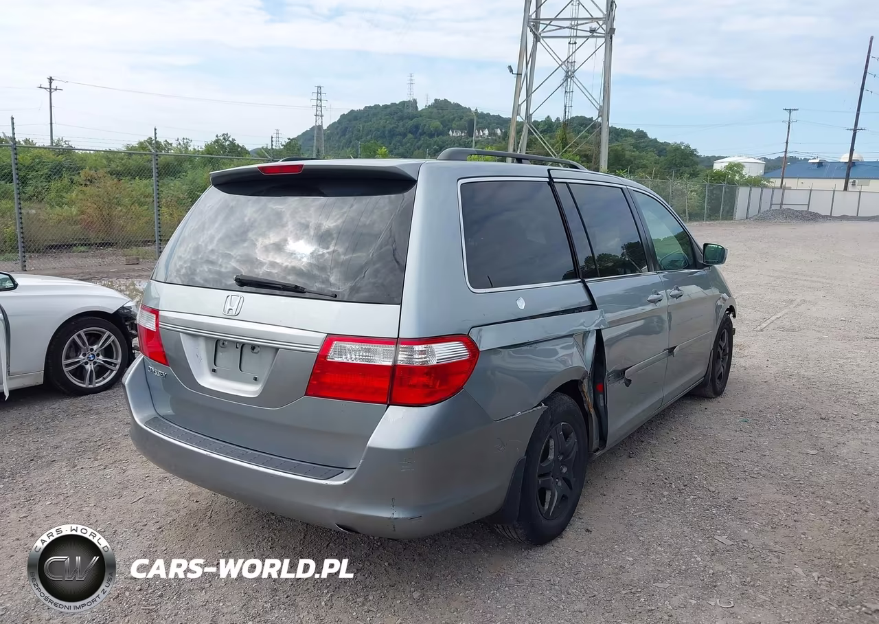 2007 Honda Odyssey Ex-L VIN:5FNRL38627B084536 - 4