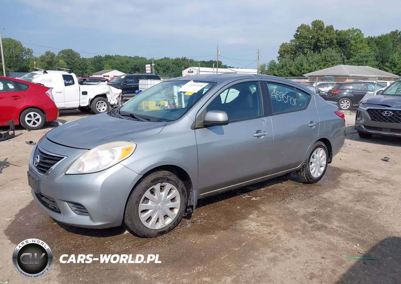 2013 Nissan Versa 1.6 Sv VIN:3N1CN7AP4DL839650 - 2