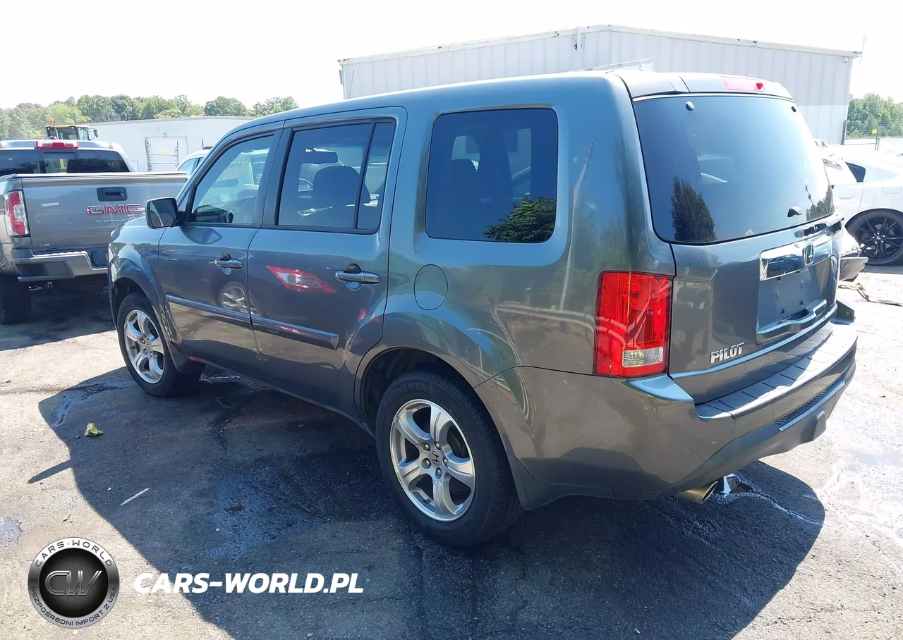 2012 Honda Pilot Ex-L VIN:5FNYF3H55CB008927 - 3