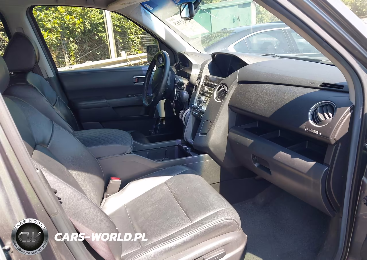 2012 Honda Pilot Ex-L VIN:5FNYF3H55CB008927 - 5