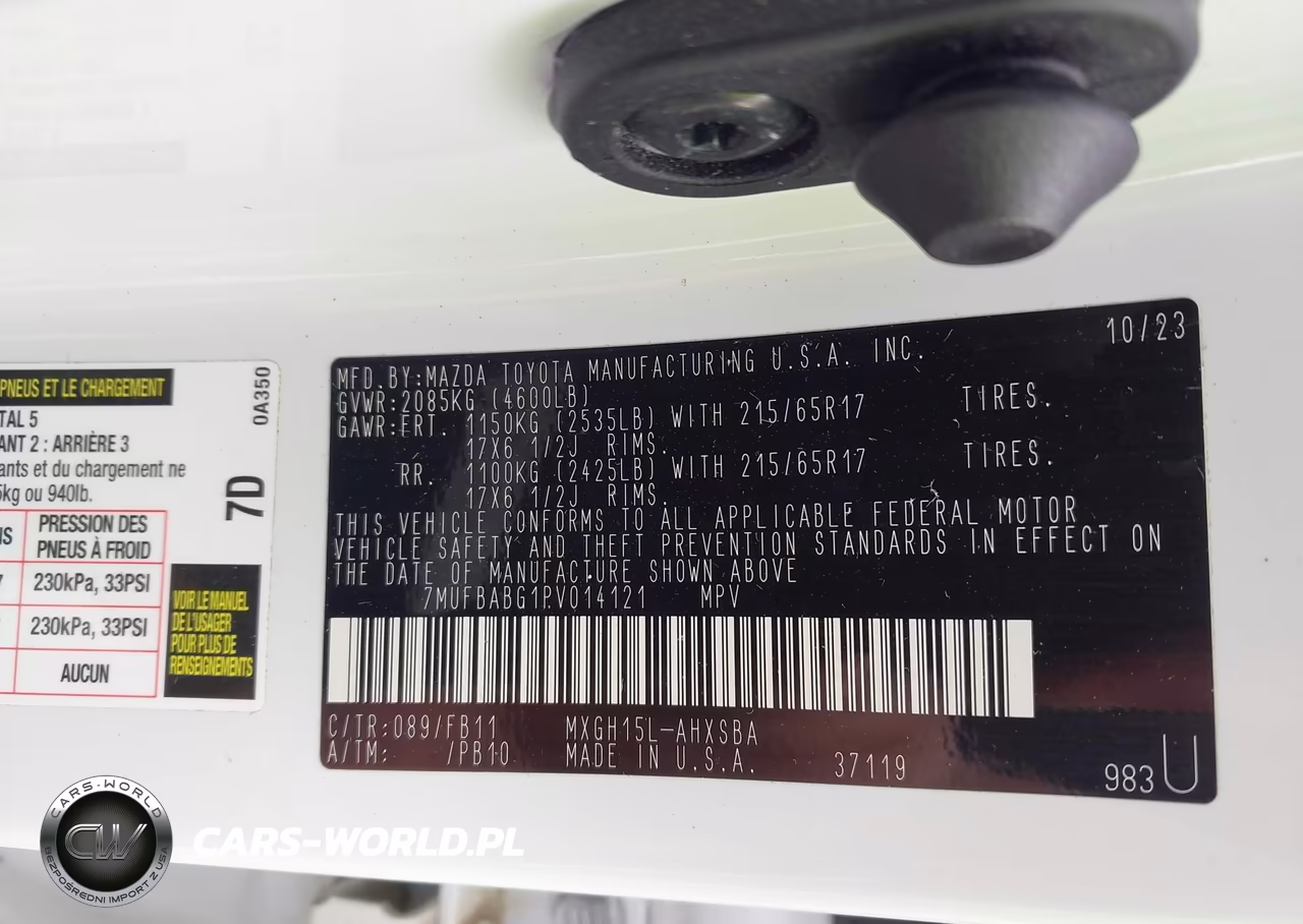 2023 Toyota Corolla Cross Hybrid Se VIN:7MUFBABG1PV014121 - 9