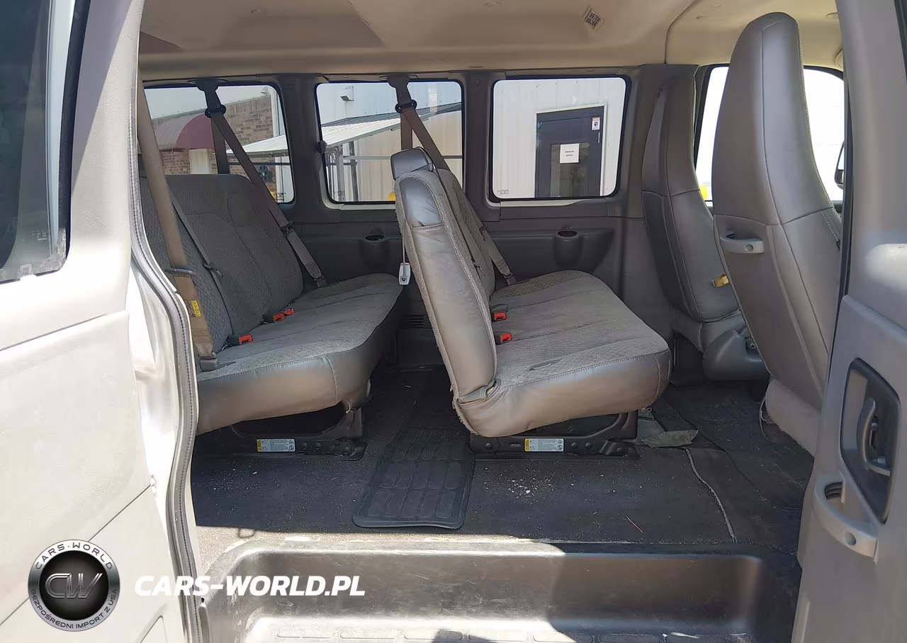 2020 Chevrolet Express Passenger Rwd 3500 Extended Wheelbase Ls VIN:1GAZGNFP6L1260298 - 8