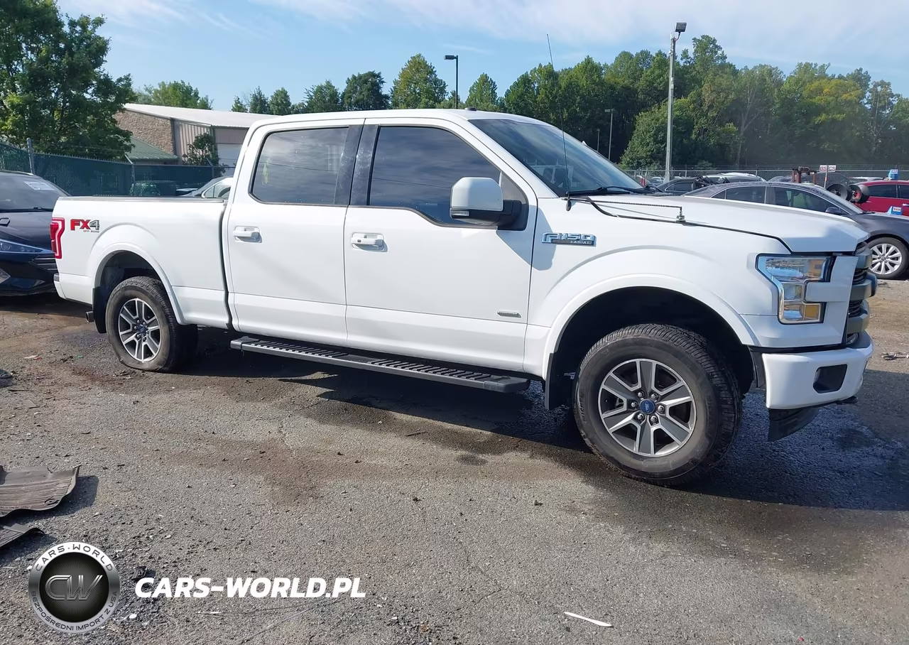 2017 Ford F-150 Lariat VIN:1FTFW1EGXHFC47345 - 1