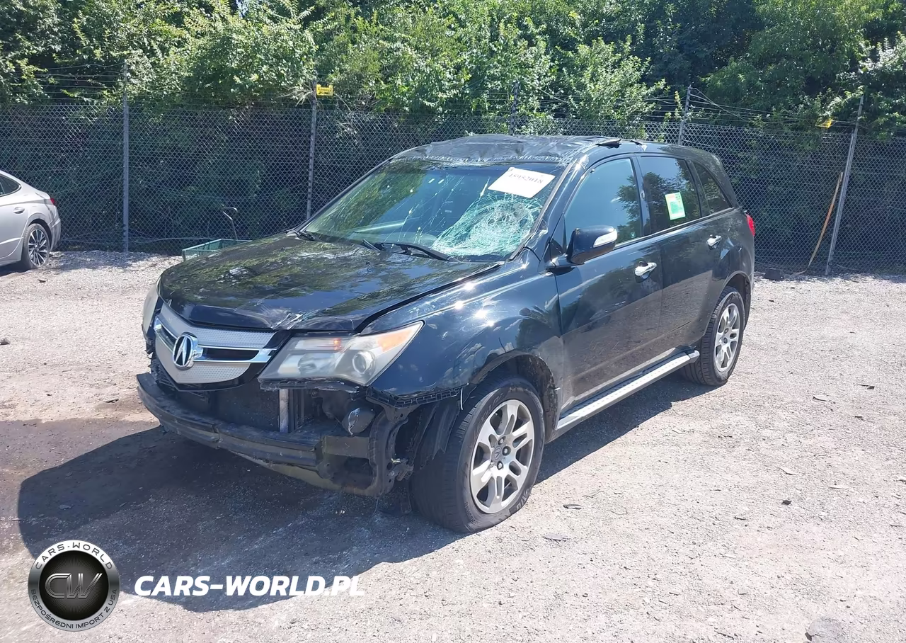 2008 Acura Mdx VIN:2HNYD28278H525860 - 2