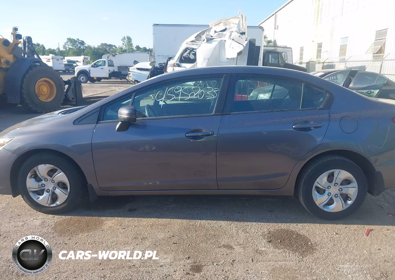 2015 Honda Civic Lx VIN:19XFB2F56FE045432 - 14