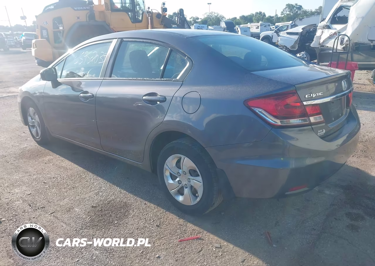 2015 Honda Civic Lx VIN:19XFB2F56FE045432 - 3