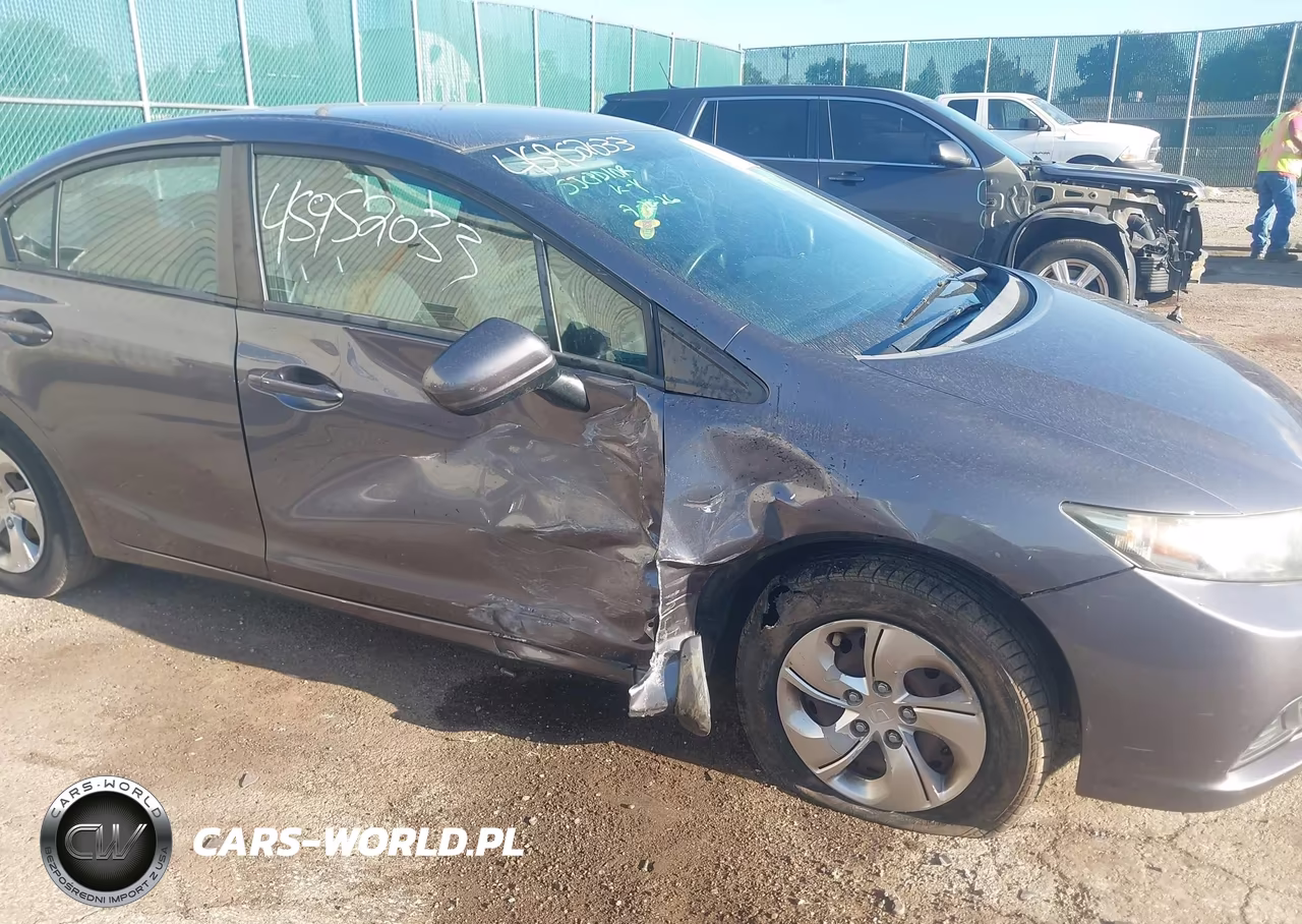 2015 Honda Civic Lx VIN:19XFB2F56FE045432 - 6