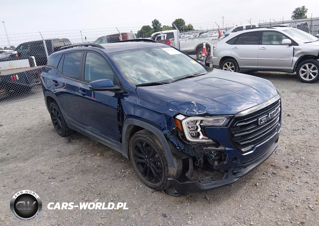 2022 GMC Terrain Fwd Sle VIN:3GKALMEVXNL202852 - 1