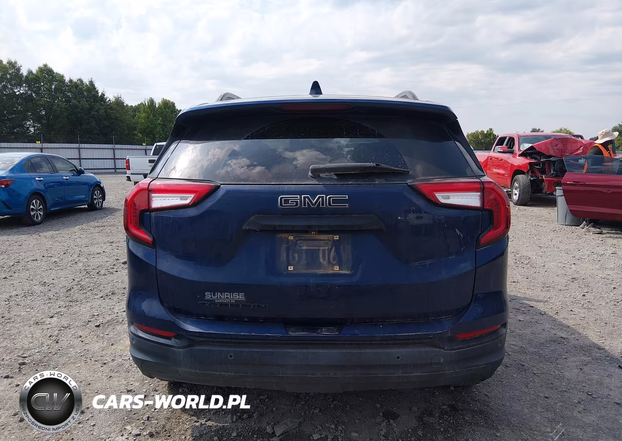 2022 GMC Terrain Fwd Sle VIN:3GKALMEVXNL202852 - 16