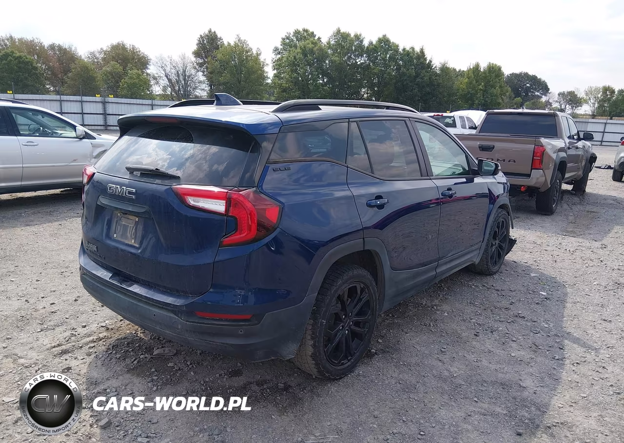 2022 GMC Terrain Fwd Sle VIN:3GKALMEVXNL202852 - 4