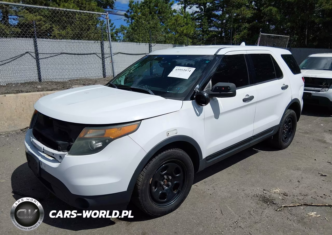 2014 Ford Utility Police Interceptor VIN:1FM5K8AR9EGC60595 - 2