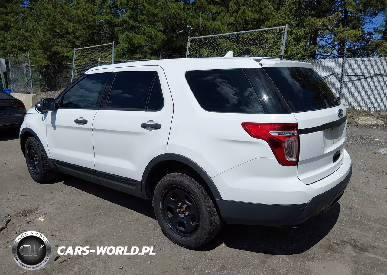 2014 Ford Utility Police Interceptor VIN:1FM5K8AR9EGC60595 - 3