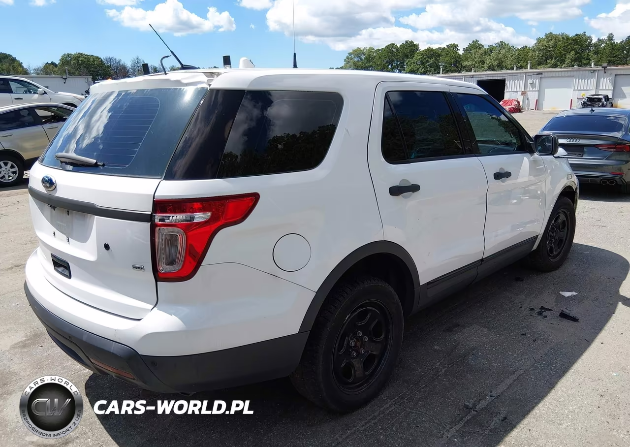 2014 Ford Utility Police Interceptor VIN:1FM5K8AR9EGC60595 - 4