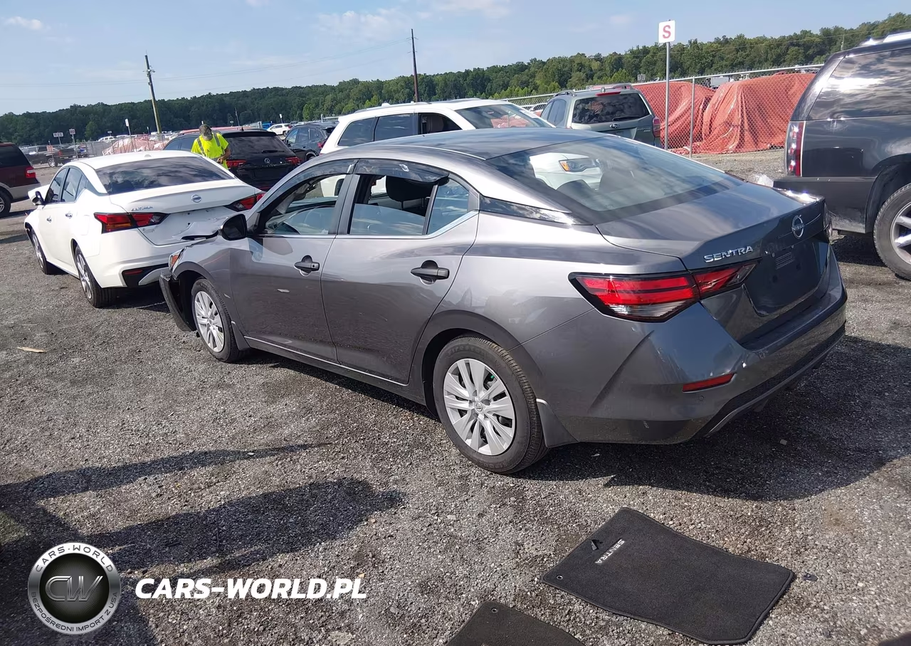 2025 Nissan Sentra S VIN:3N1AB8BV7SY382321 - 3