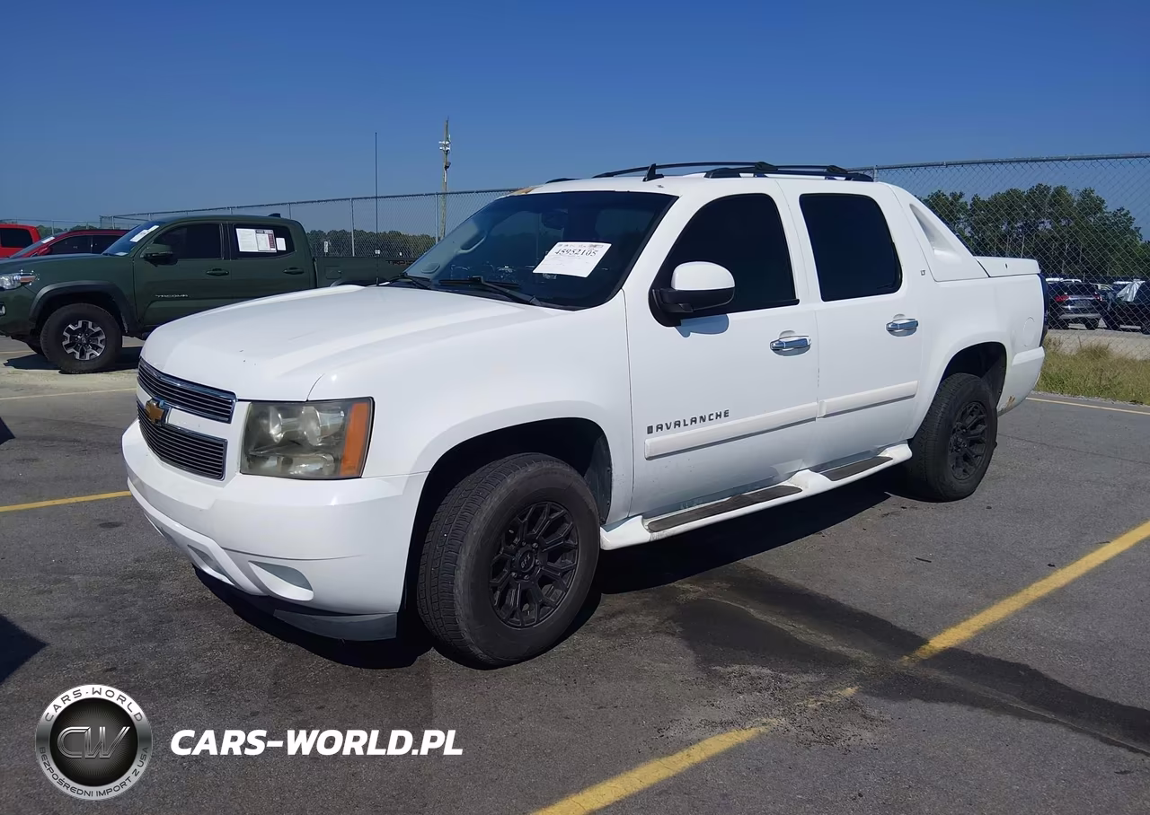 2008 Chevrolet Avalanche 1500 Lt VIN:3GNFK12348G257789 - 2