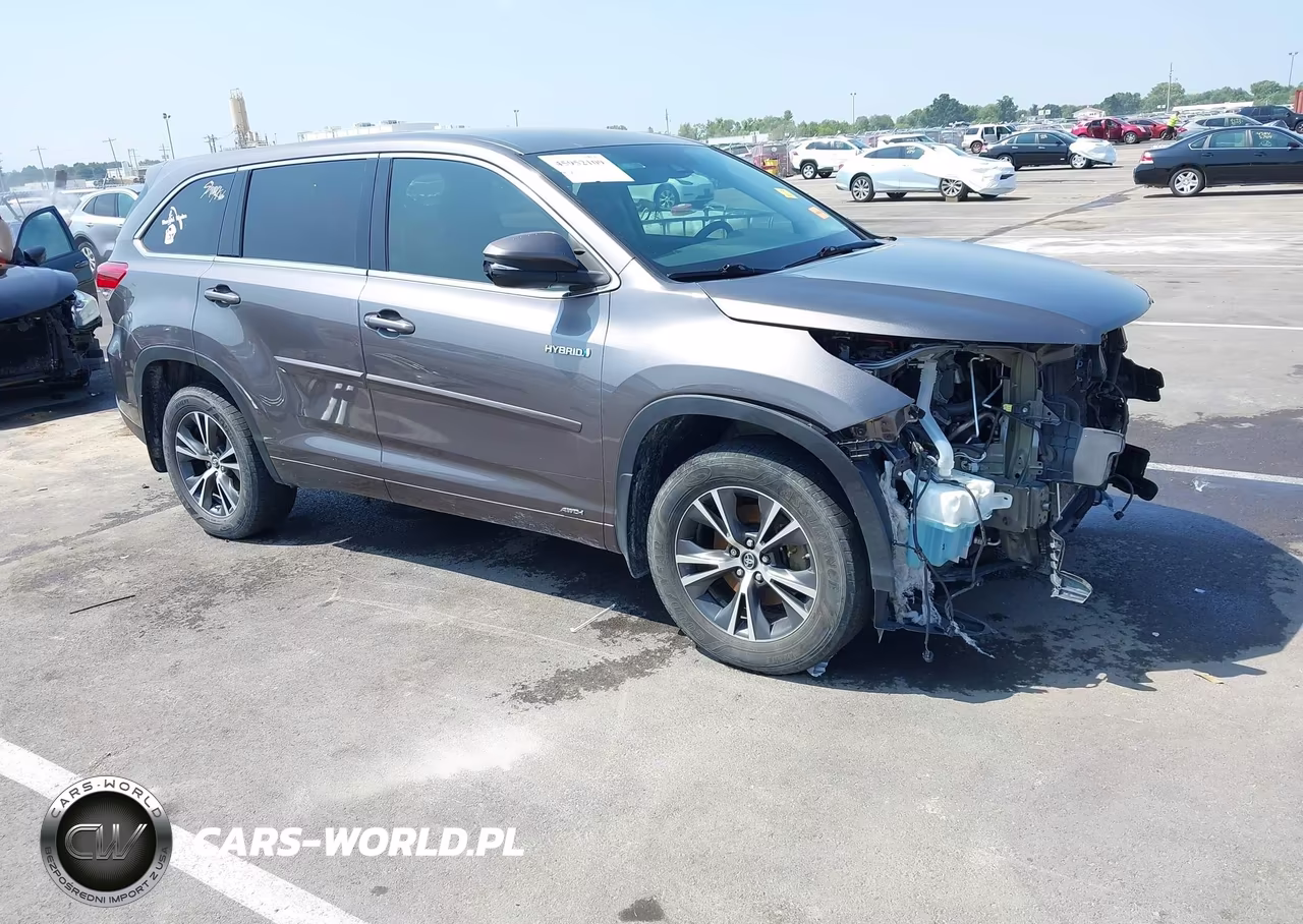 2017 Toyota Highlander Hybrid Le