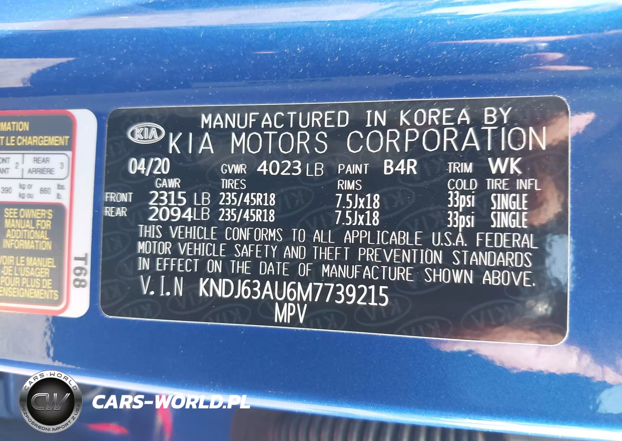 2021 Kia Soul Gt-Line VIN:KNDJ63AU6M7739215 - 9