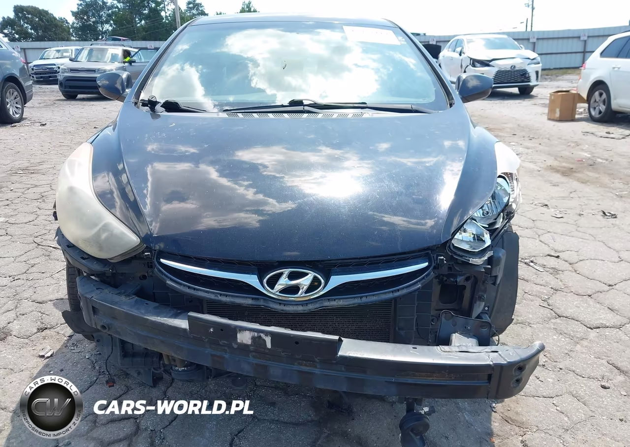 2013 Hyundai Elantra Gls VIN:KMHDH4AE1DU614318 - 12