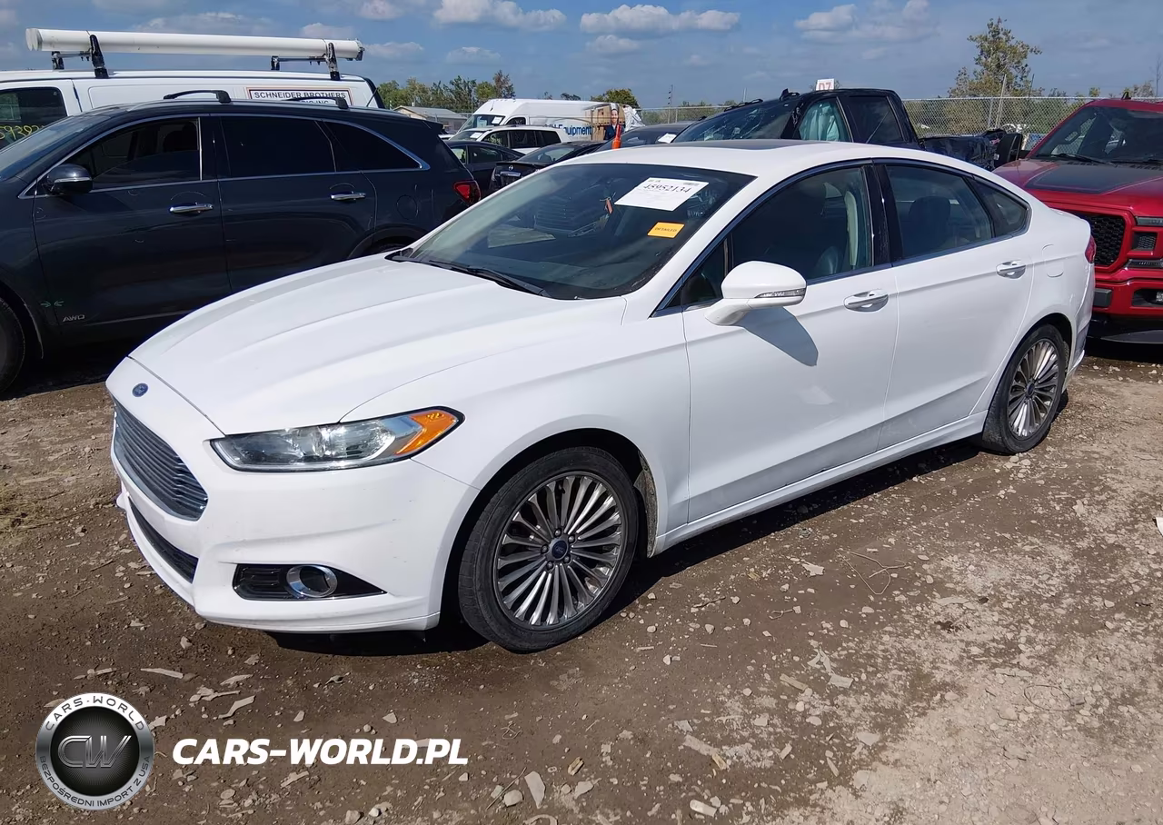 2013 Ford Fusion Titanium VIN:3FA6P0K92DR331806 - 2