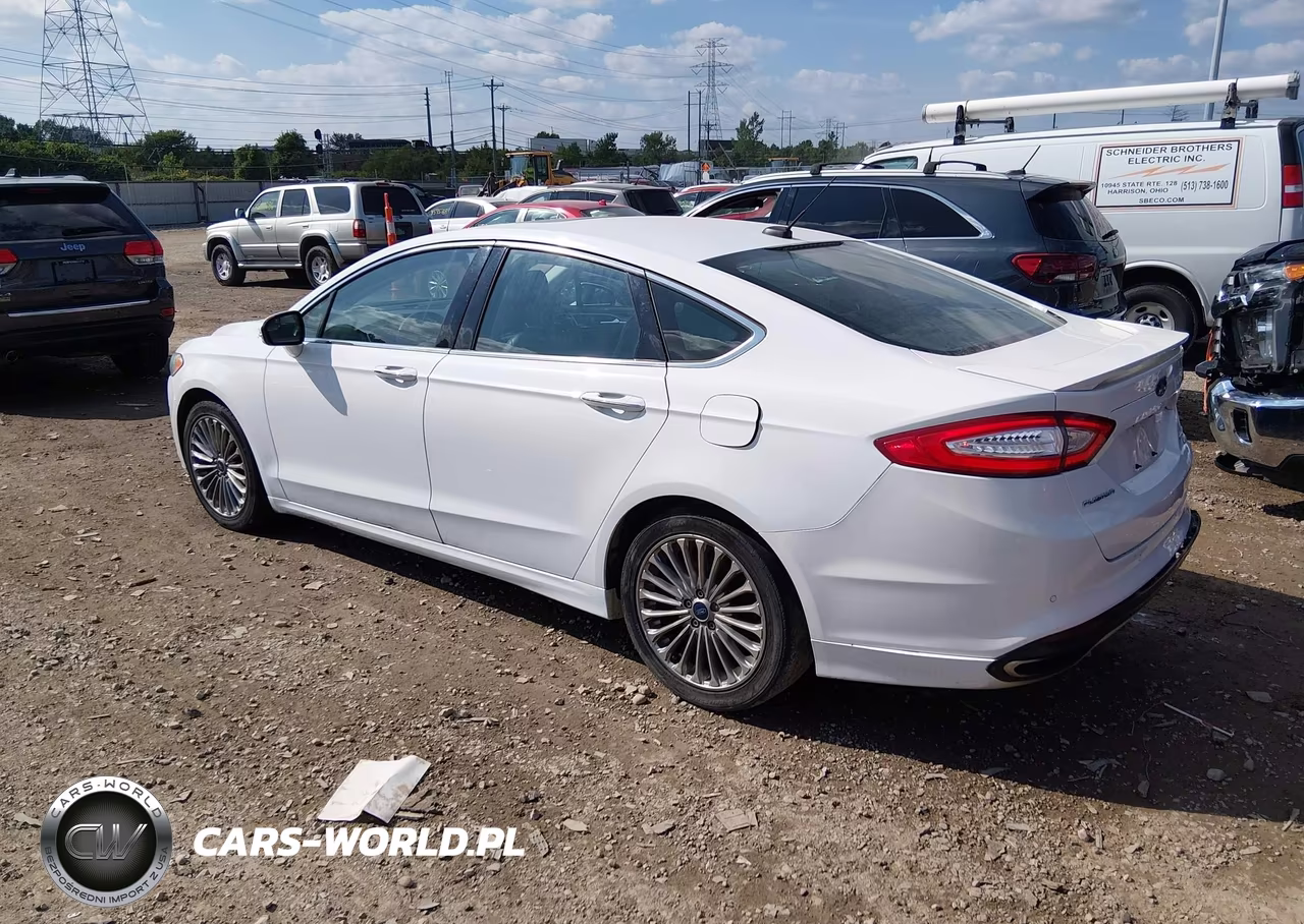 2013 Ford Fusion Titanium VIN:3FA6P0K92DR331806 - 3