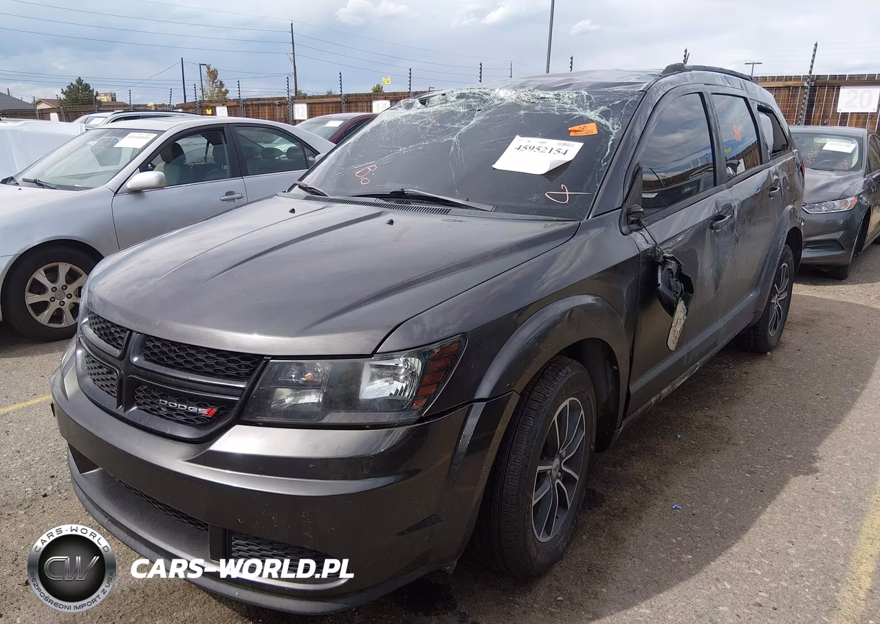 2018 Dodge Journey Se VIN:3C4PDCAB7JT496228 - 2
