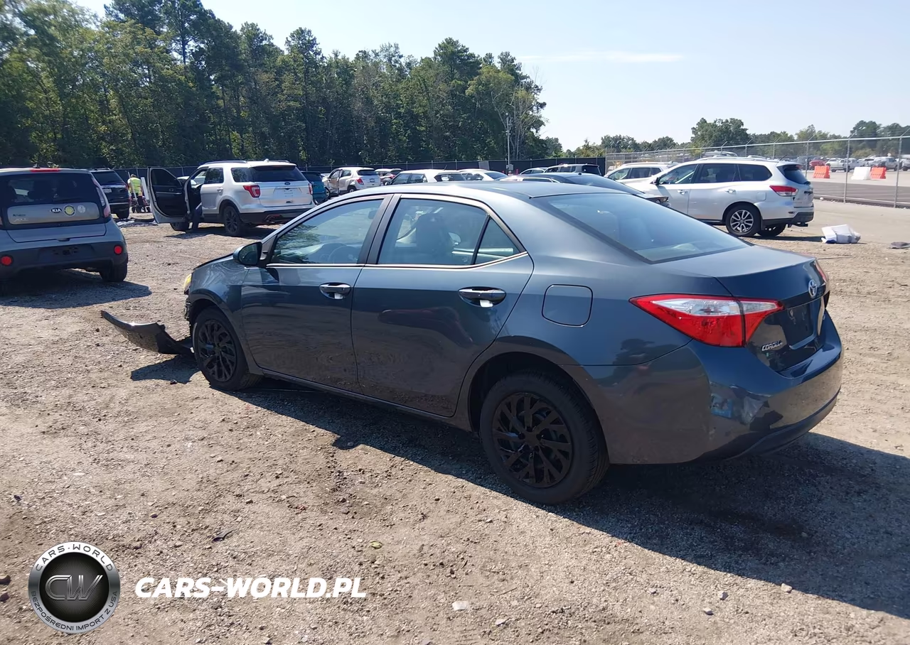 2016 Toyota Corolla Le VIN:2T1BURHE9GC609850 - 3