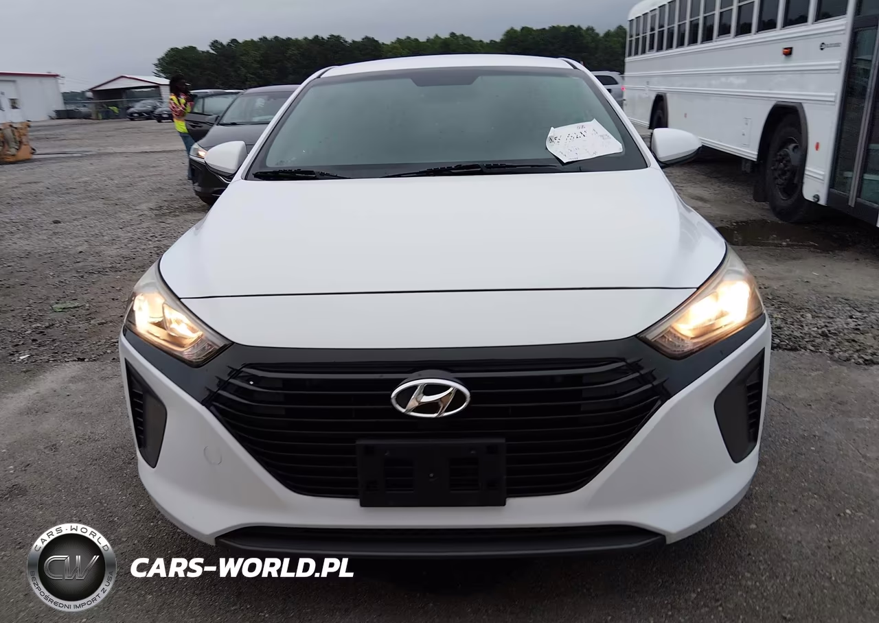 2018 Hyundai Ioniq Hybrid Blue VIN:KMHC65LC1JU100435 - 12