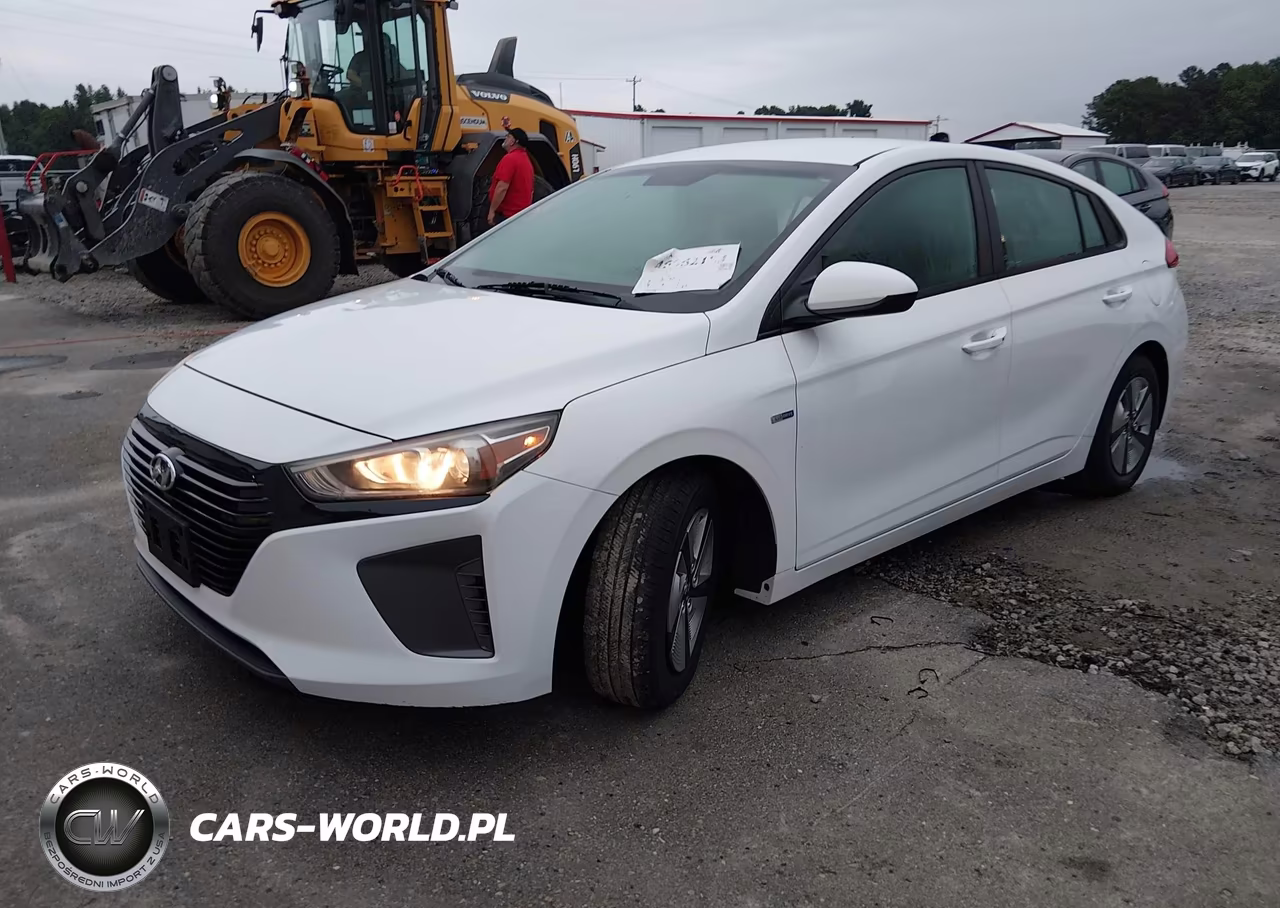 2018 Hyundai Ioniq Hybrid Blue VIN:KMHC65LC1JU100435 - 2