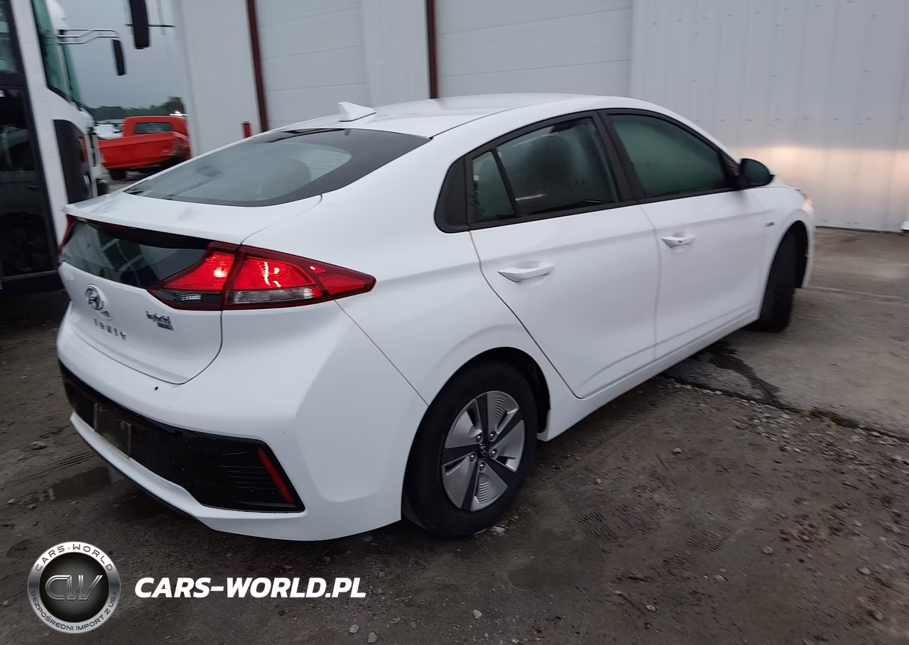 2018 Hyundai Ioniq Hybrid Blue VIN:KMHC65LC1JU100435 - 4