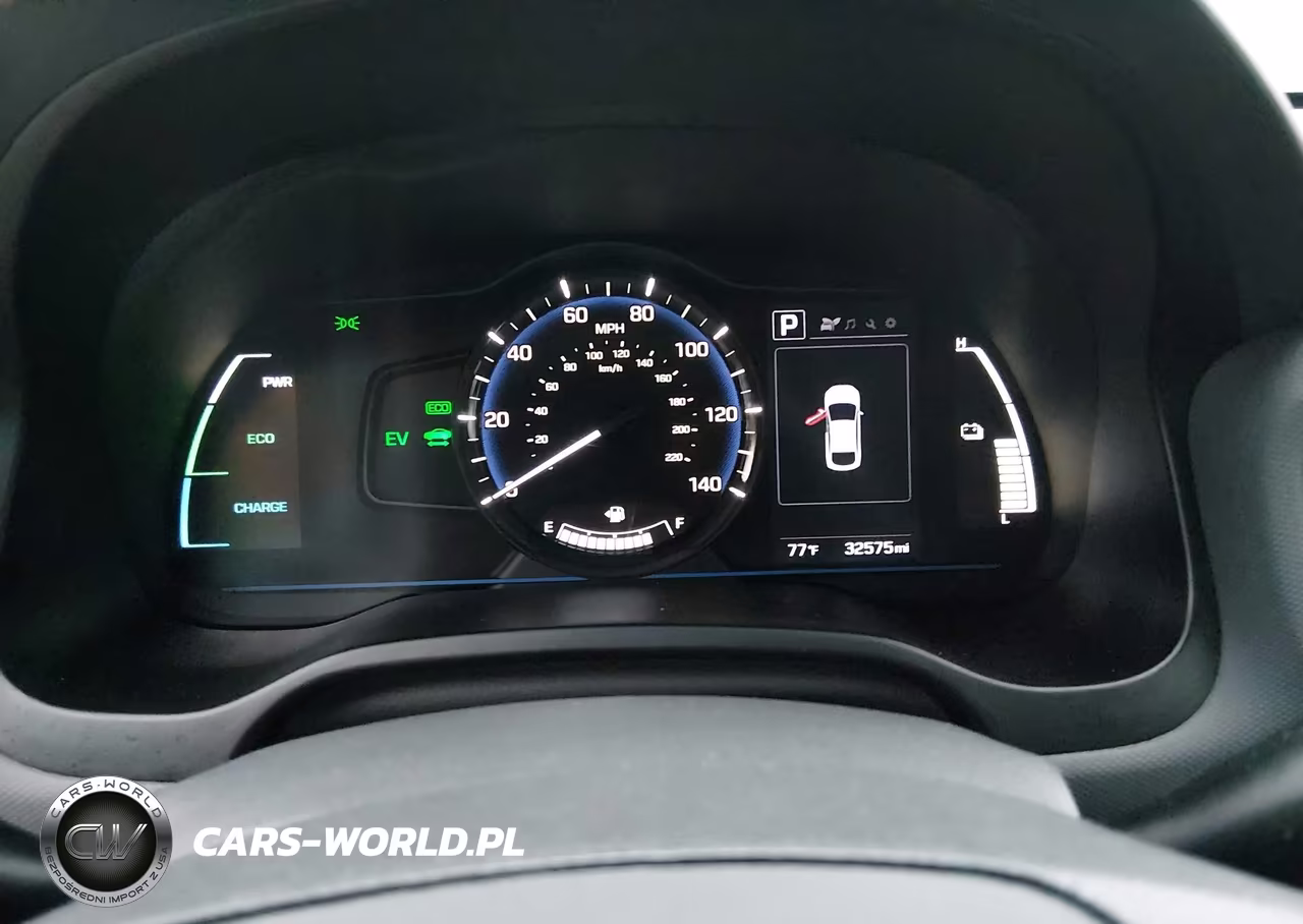 2018 Hyundai Ioniq Hybrid Blue VIN:KMHC65LC1JU100435 - 7