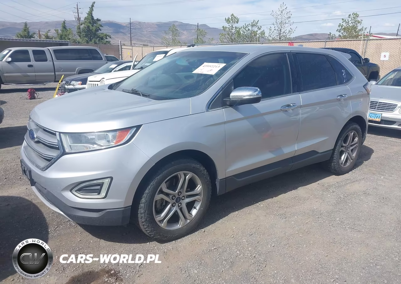 2016 Ford Edge Titanium VIN:2FMPK4K94GBB05804 - 2