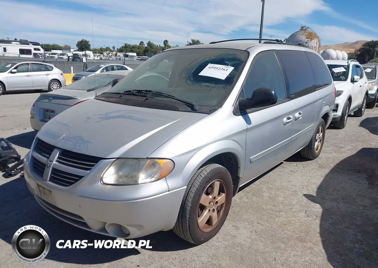 2007 Dodge Grand Caravan Sxt VIN:2D4GP44L27R257587 - 2