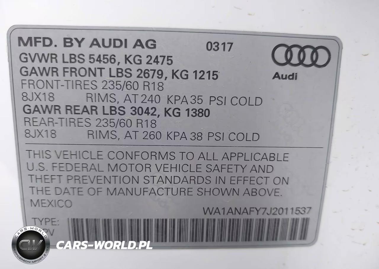 2018 Audi Q5 2.0T Premium-2.0T Tech Premium VIN:WA1ANAFY7J2011537 - 9