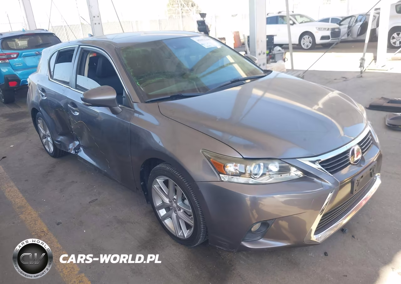 2016 Lexus Ct 200H VIN:JTHKD5BH2G2252696 - 1