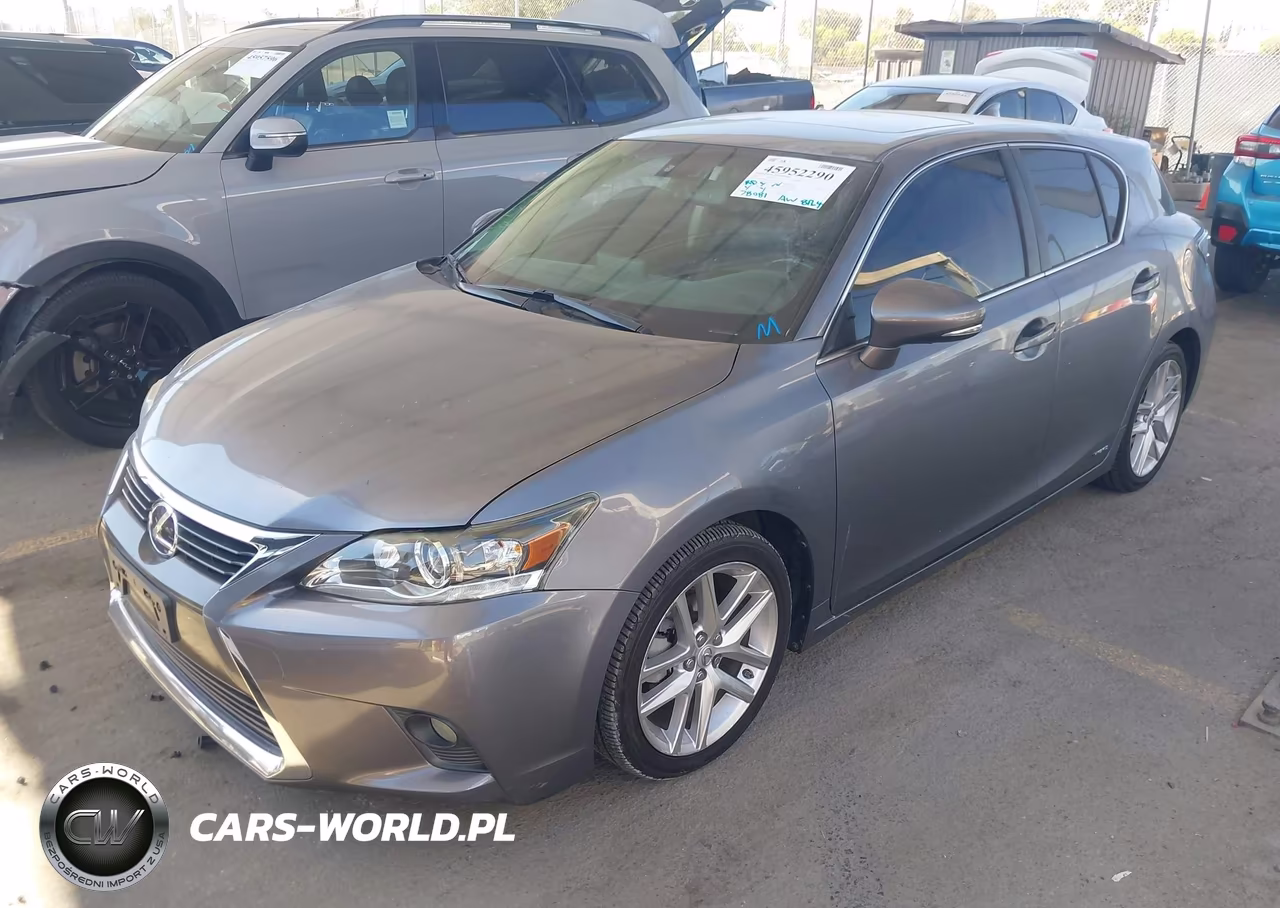 2016 Lexus Ct 200H VIN:JTHKD5BH2G2252696 - 2