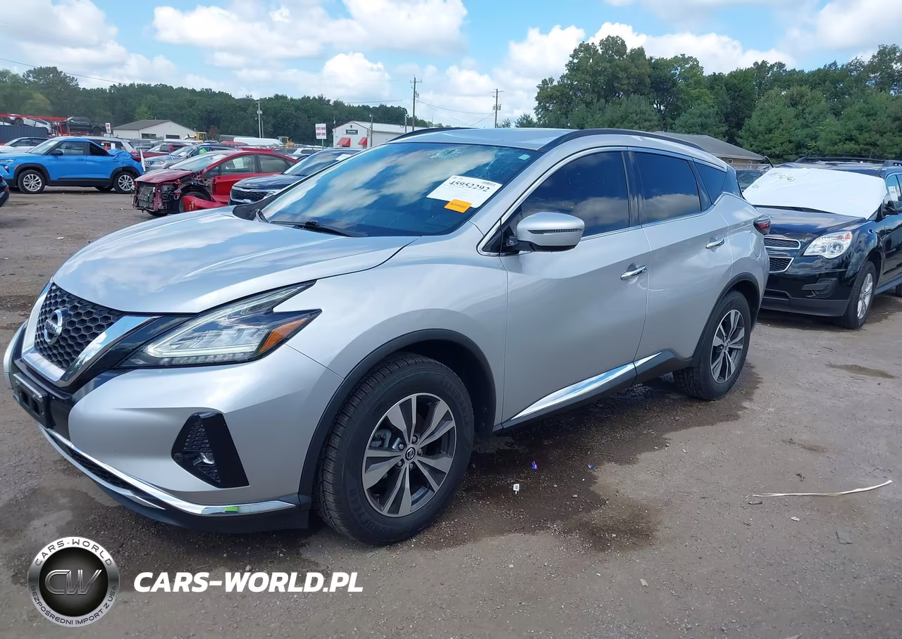 2021 Nissan Murano Sv Intelligent Awd VIN:5N1AZ2BS7MC101282 - 2