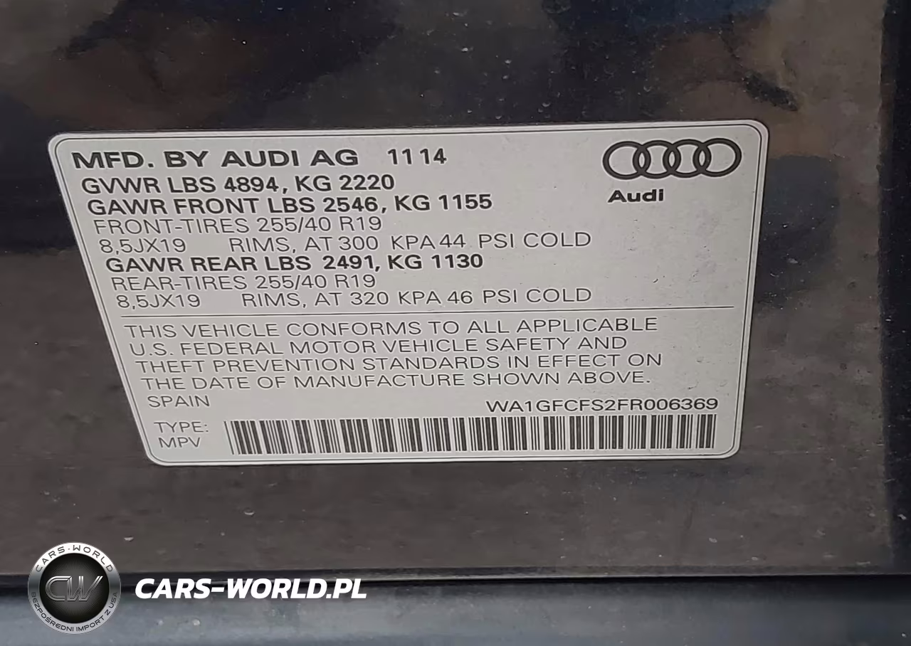 2015 Audi Q3 2.0T Premium Plus VIN:WA1GFCFS2FR006369 - 9