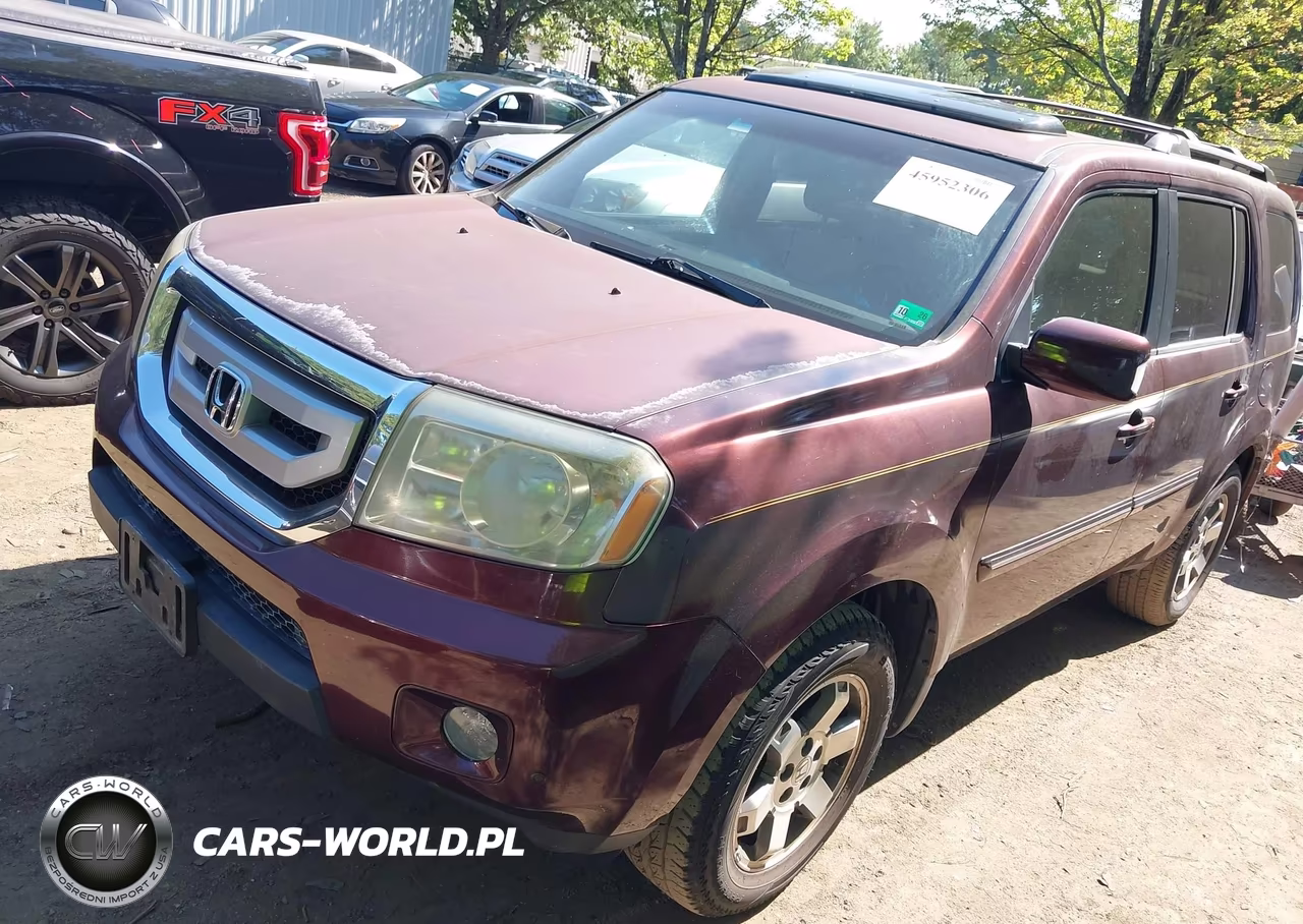 2009 Honda Pilot Touring VIN:5FNYF38969B006843 - 2